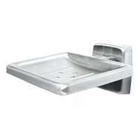 Satin Stainless Steel Soap Dish